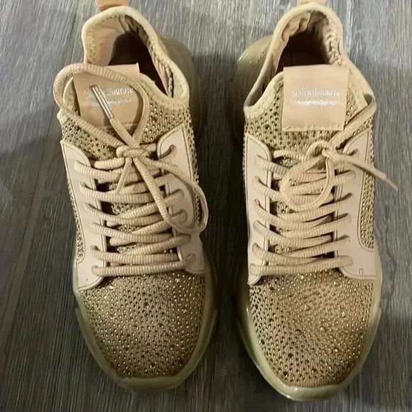 Juicy couture adana rhinestone trainer walking - Picture 2 of 8